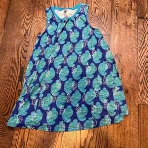 A turquoise dress for size 6 girl